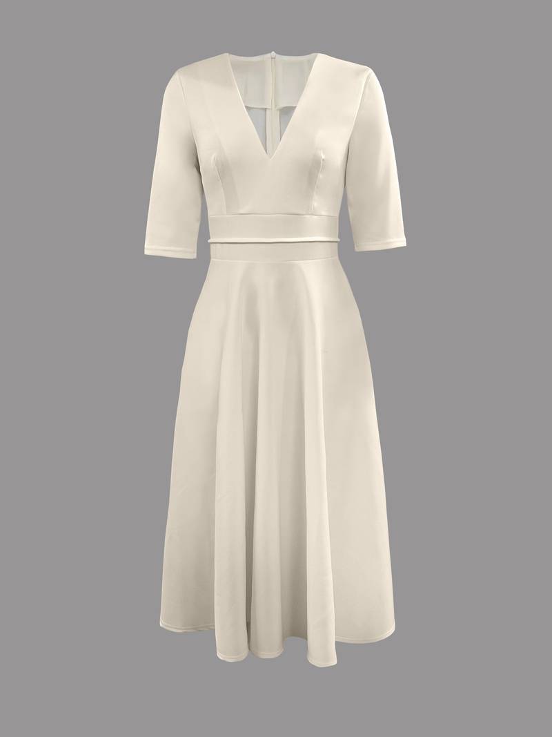 Robe Trapèze Femme Vintage Années 60 — Faye | Élégance Rétro Chic