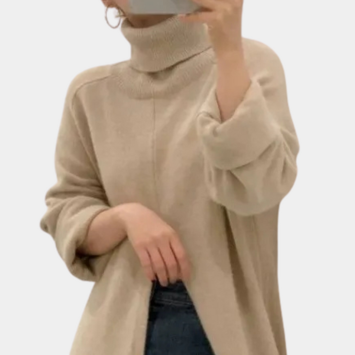 Tolinka Pull-over Femme Confortable | Pull Élégant et Douillet pour Temps Frais