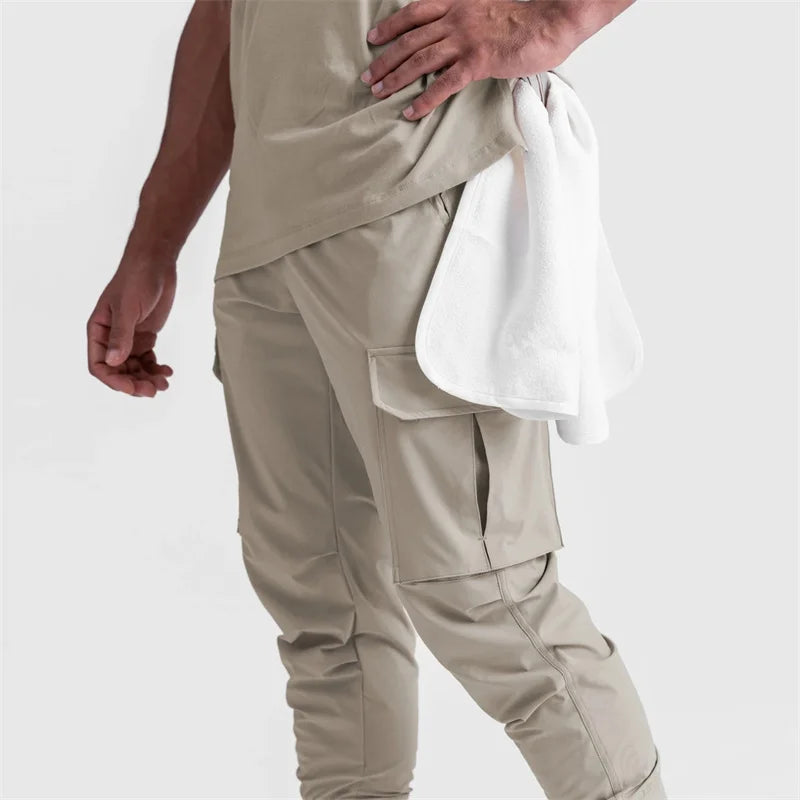 David | Pantalons Sport Élastiques Homme Ultra-Légers pour Confort et Performance