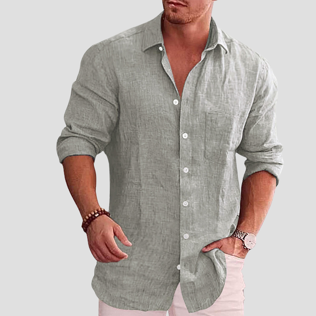 Orphée | Chemise Respirante Lin-Coton