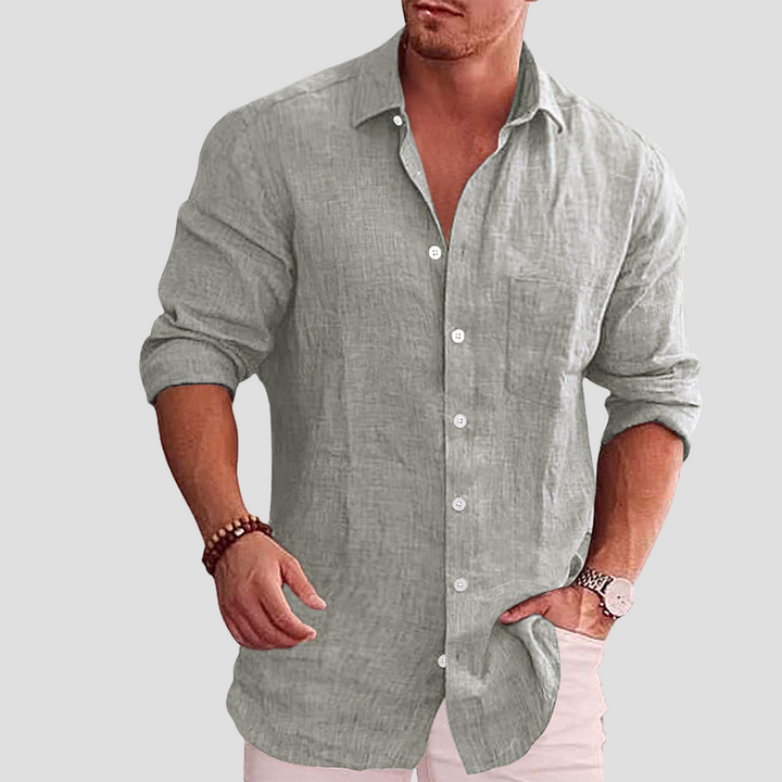 Orphée | Chemise Respirante Lin-Coton