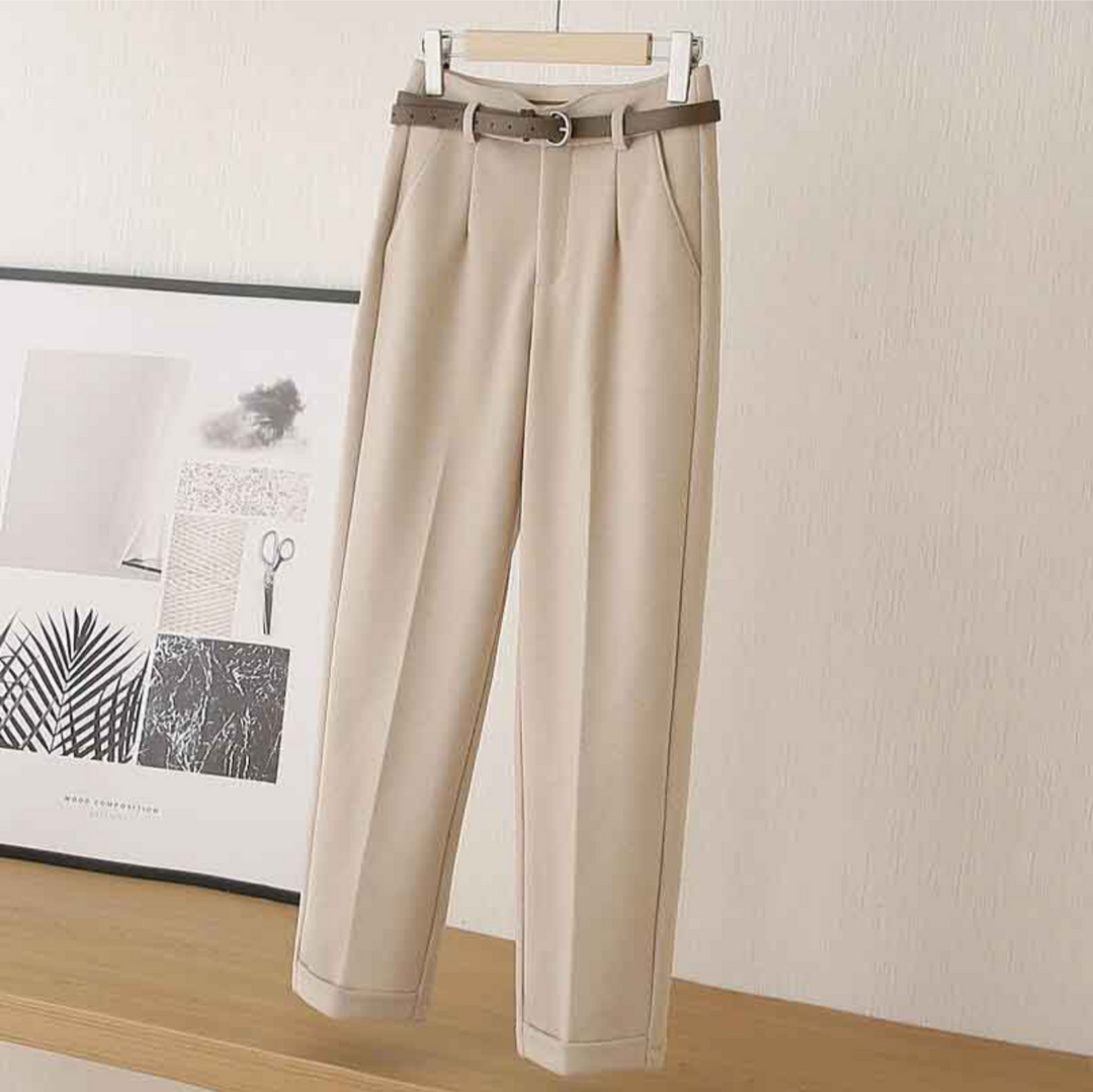 Pantaloni in lana da donna Mae | Eleganza e comfort estivi