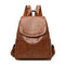 Mochila de cuero antirrobo para mujeres elegantes | Edah