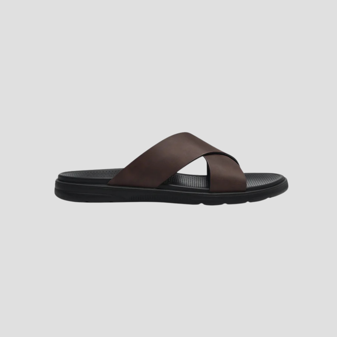 Fidèle Sandales à Bandes Croisées pour Femme | Style Minimaliste & Confort