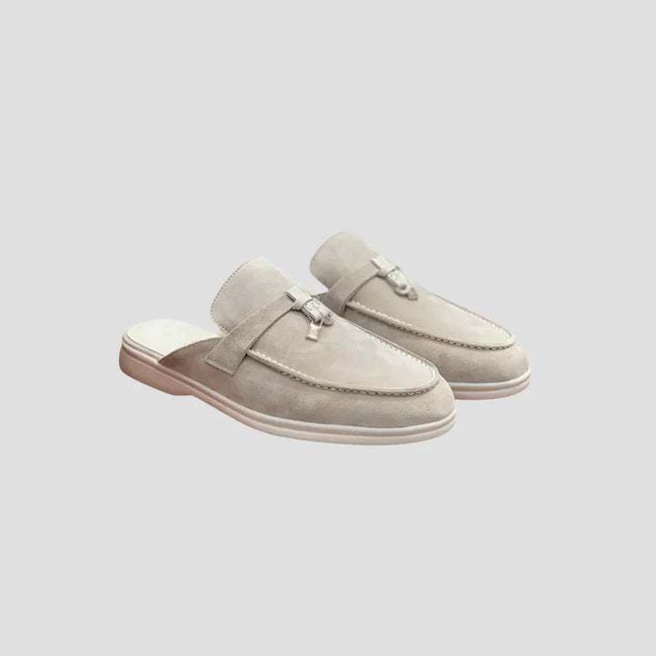 Albertina Mules en Suède pour Femme | Design Élégant & Chic Décontracté