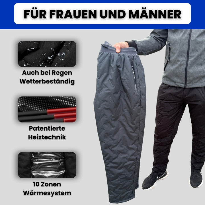Pantalon Thermique Chauffant Unisexe | Chaud et Flexible pour Temps Froid