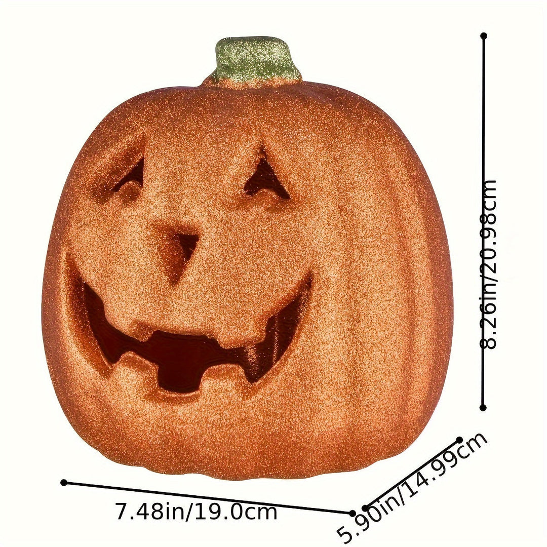 Calabaza Luminosa de Halloween – Decoración Iluminada para Interiores y Exteriores