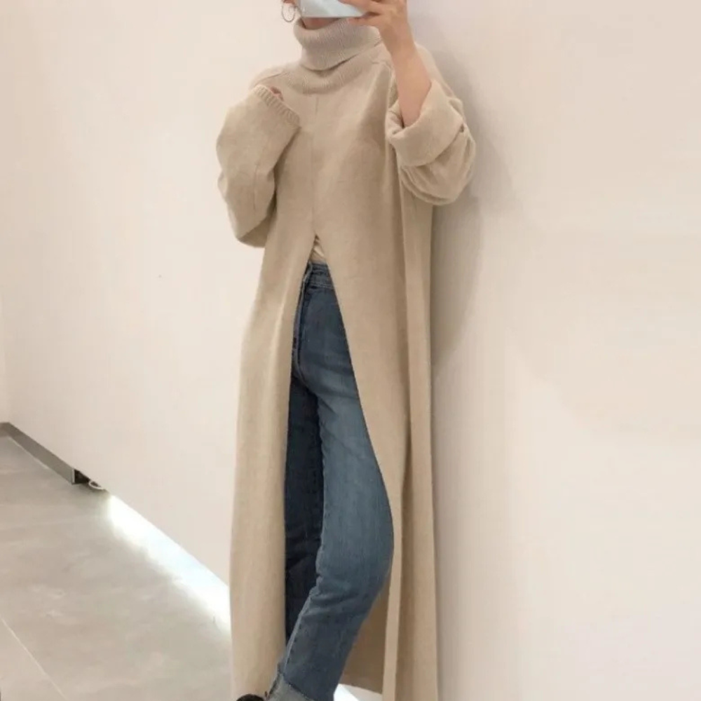 Tolinka Pull-over Femme Confortable | Pull Élégant et Douillet pour Temps Frais