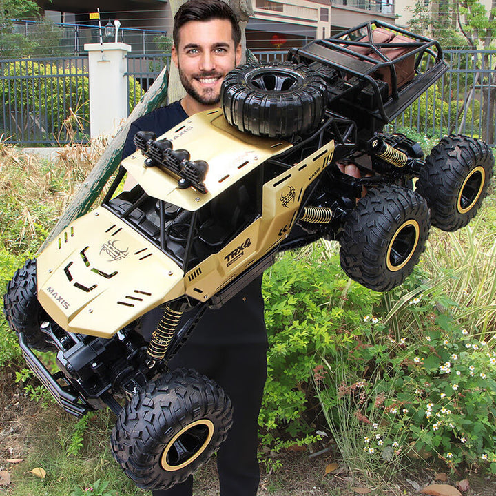 Camion RC TerraX 6 Rodas | Monster Truck 1:12 Todo-Terreno com 52 km/h
