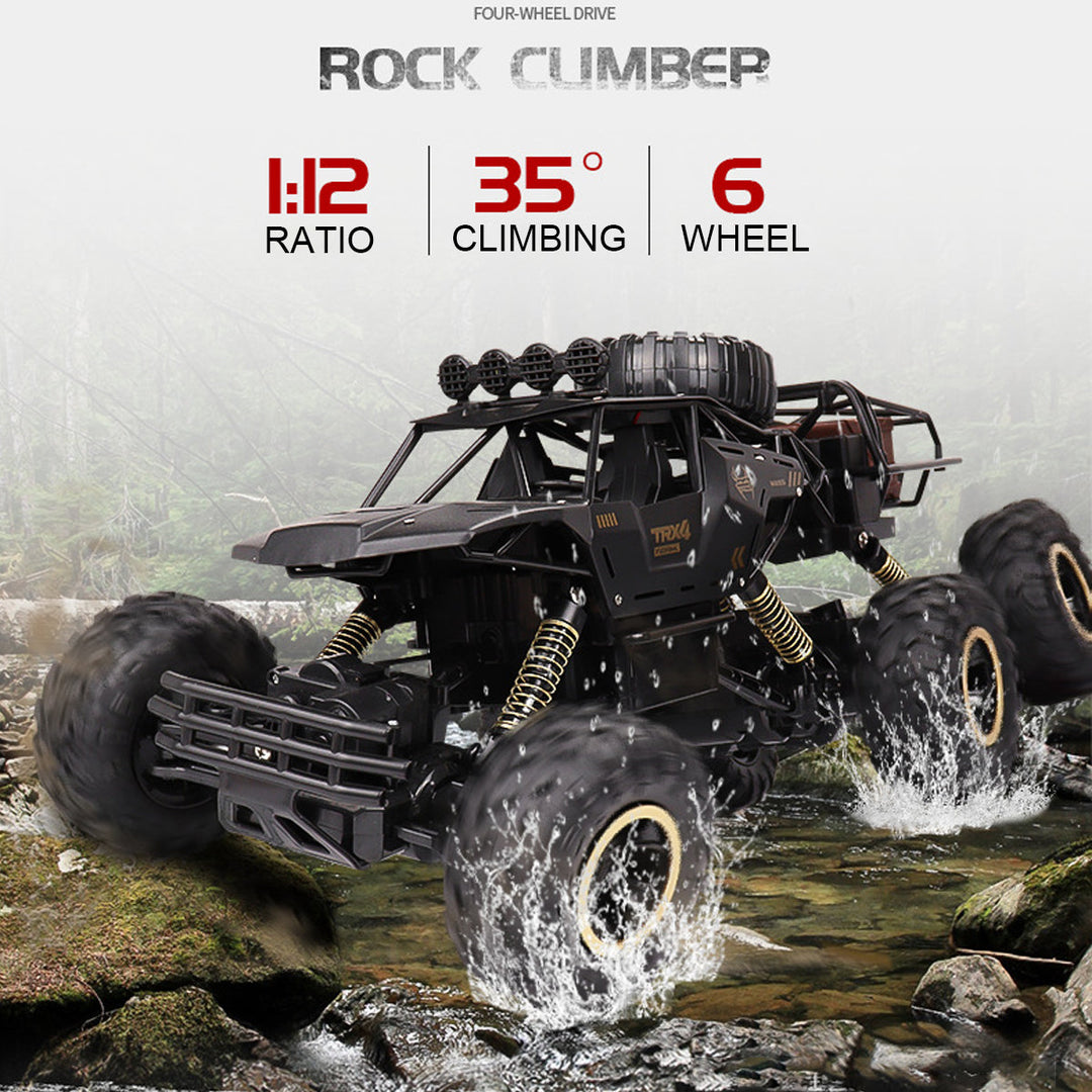Camion RC TerraX 6 Rodas | Monster Truck 1:12 Todo-Terreno com 52 km/h