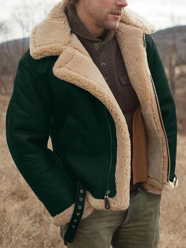 Jules | Veste Épaisse en Fourrure Polaire Chaude pour Homme