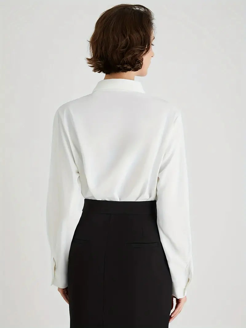 Livia | Elegante camicetta da donna con chiusura nascosta - Chic e comoda