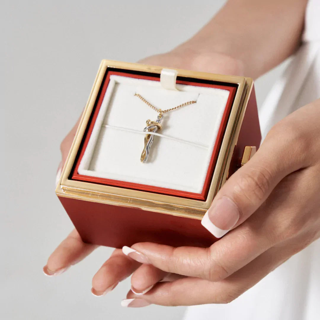 Merida Collier de câlins | Cadeau parfait pour la Saint-Valentin pour l'amour et la complicité