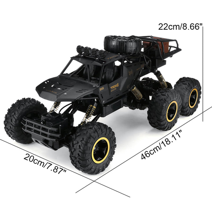 Camion RC TerraX 6 Rodas | Monster Truck 1:12 Todo-Terreno com 52 km/h
