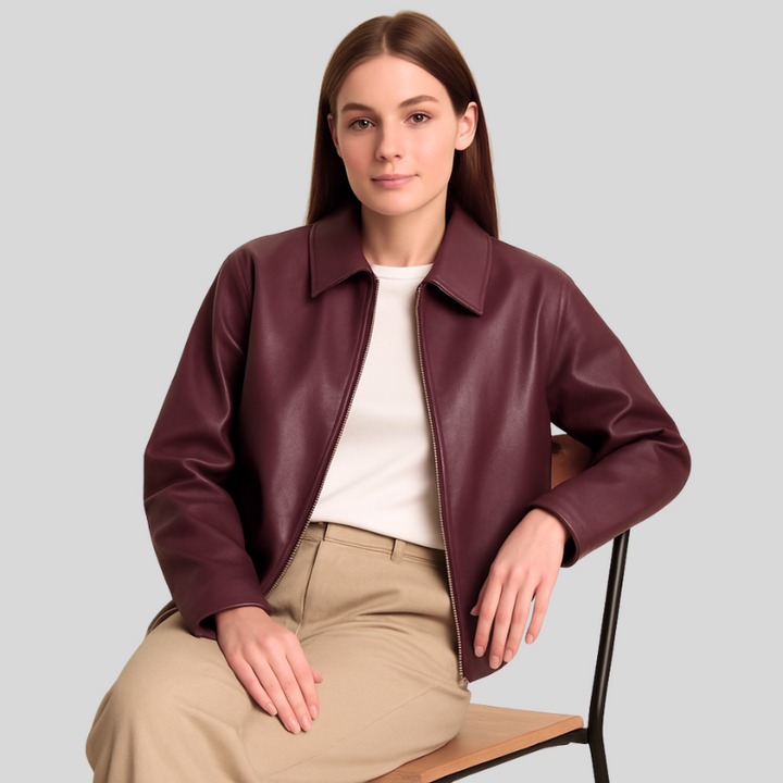 Veste zippée Ikky pour femme | Coupe décontractée et élégance moderne