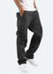 Pantaloni cargo da uomo dalla vestibilità casual con tasche funzionali – Ideali per l’autunno