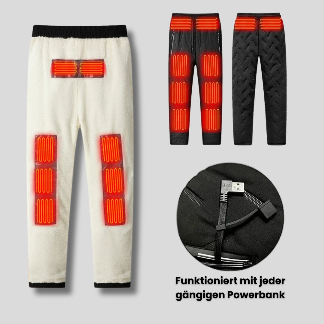 Pantalon Thermique Chauffant Unisexe | Chaud et Flexible pour Temps Froid