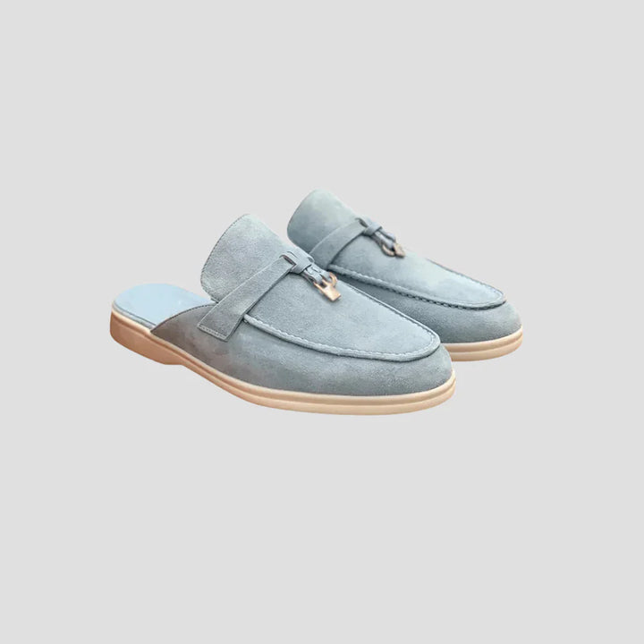 Albertina Mules en Suède pour Femme | Design Élégant & Chic Décontracté