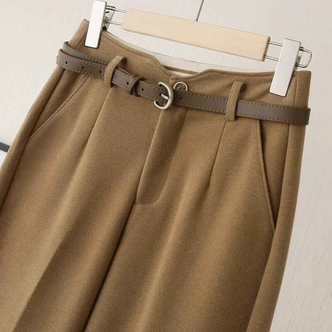 Pantaloni in lana da donna Mae | Eleganza e comfort estivi