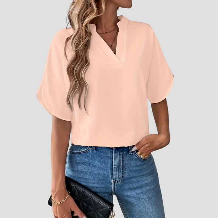 Marie Blouse Décontractée pour Femme | Tissu Léger & Style Estival Naturel