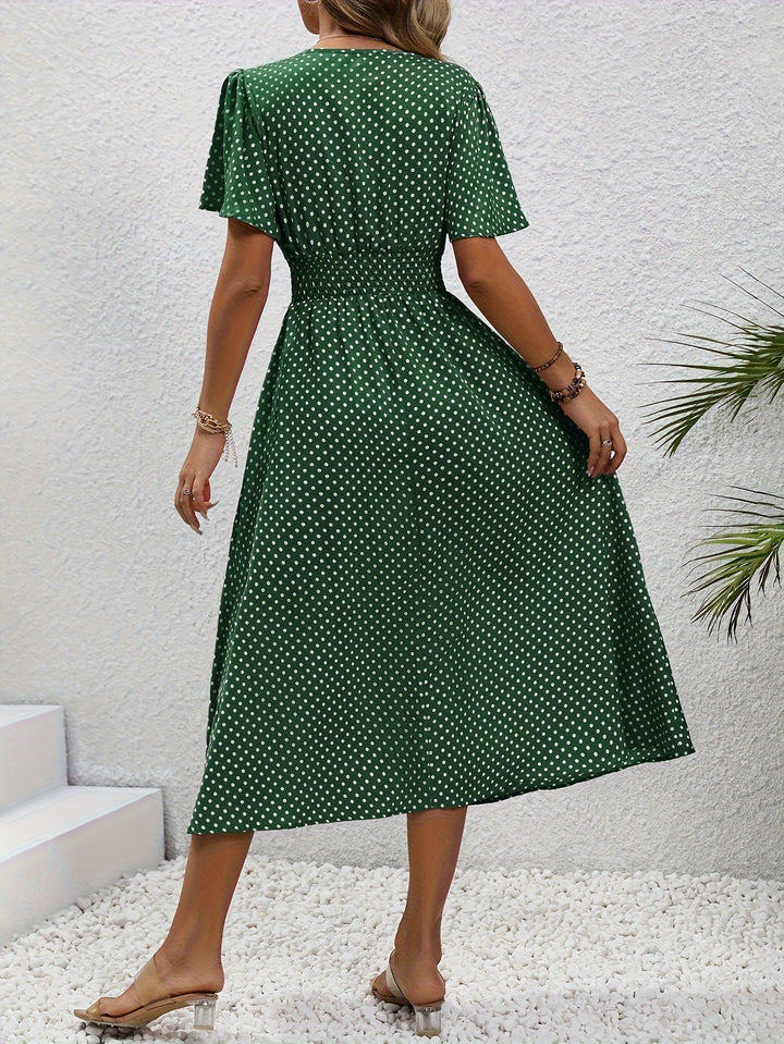 Vestido de verano de lunares | Transpirable y femenino | Perfecto para días soleados