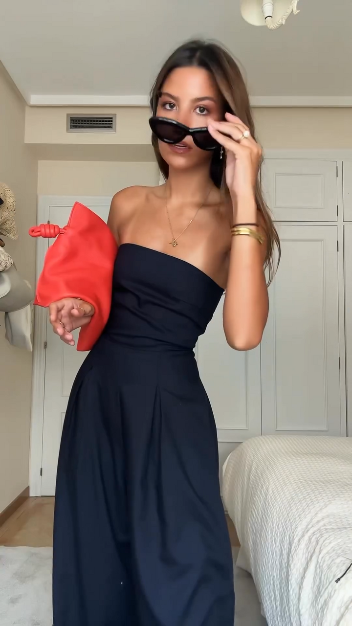 Marta | Combinaison Femme Élégante avec Taille Cintrée et Design Chic