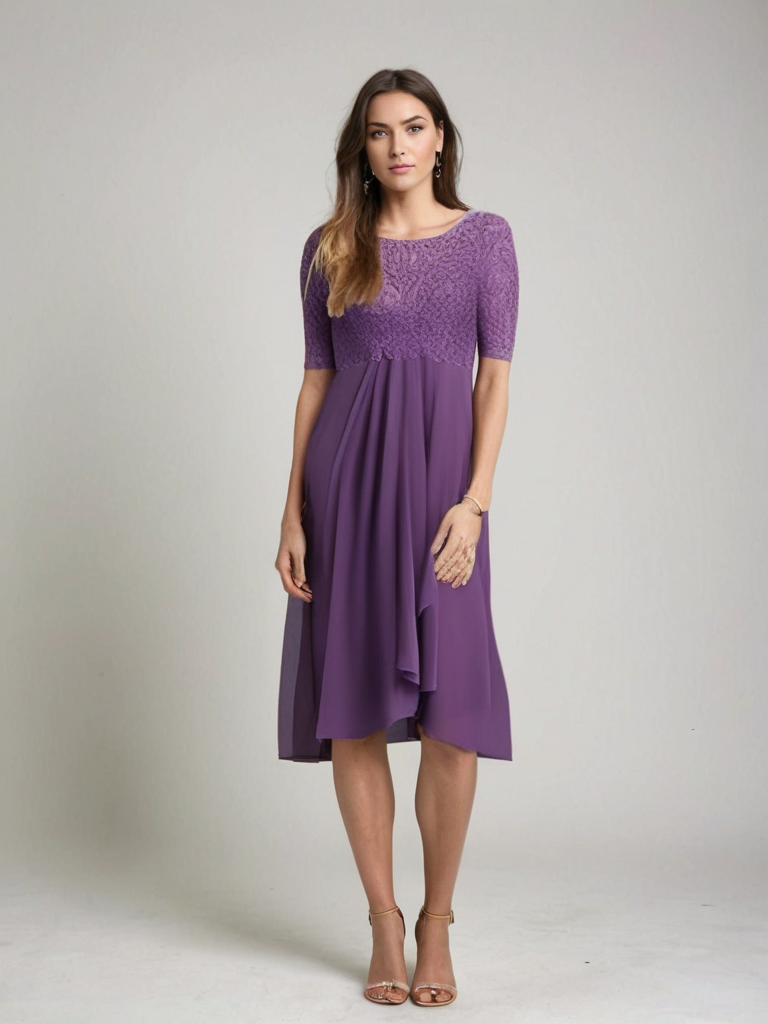 Vestido midi de encaje Jara | Elegancia y comodidad