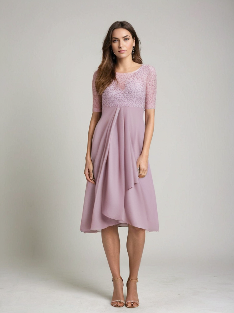 Vestido midi de encaje Jara | Elegancia y comodidad