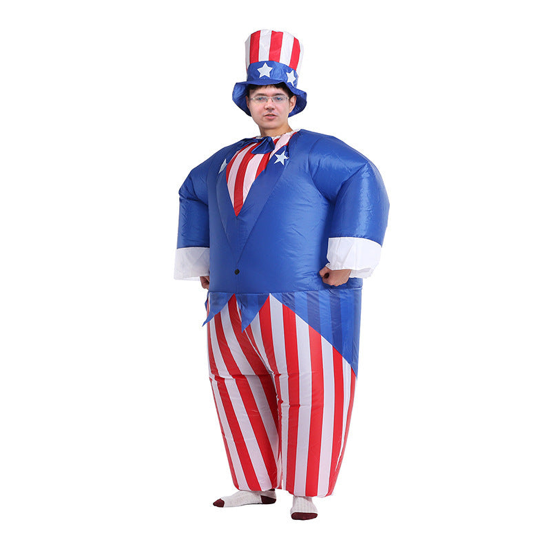 Alien gonflable avec UFO pour enfants – costume Halloween original et amusant