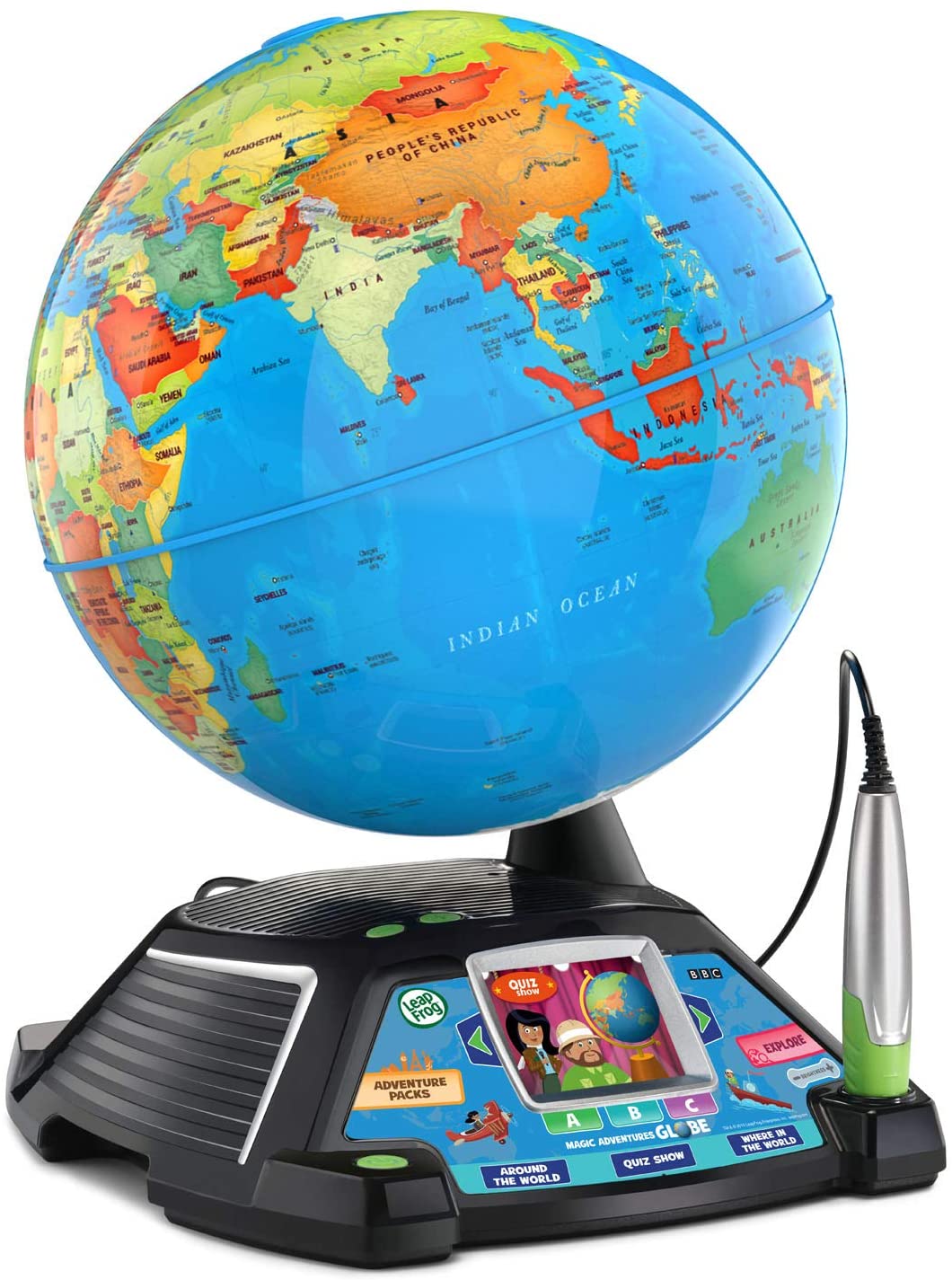 Globo educativo interativo para crianças | Aprendizagem lúdica com ecrã LCD & DocuPen