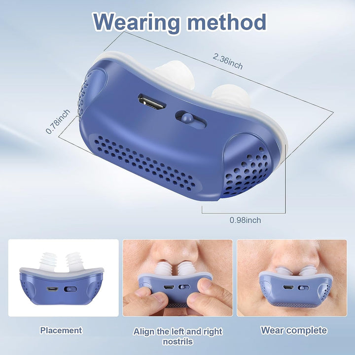 Appareil d'apnée du sommeil Micro CPAP pour le voyage et contre les ronflements - Alternative CPAP