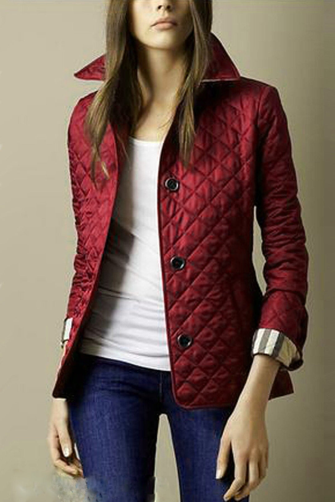 Veste Evie pour femme | Coupe cintrée & mélange soie-coton | Elégant & chaud pour l'hiver