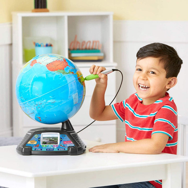 Globo educativo interativo para crianças | Aprendizagem lúdica com ecrã LCD & DocuPen