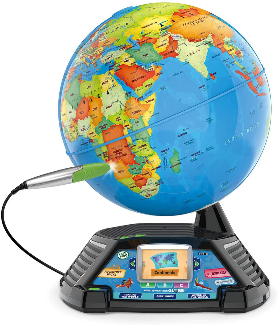 Globo educativo interativo para crianças | Aprendizagem lúdica com ecrã LCD & DocuPen