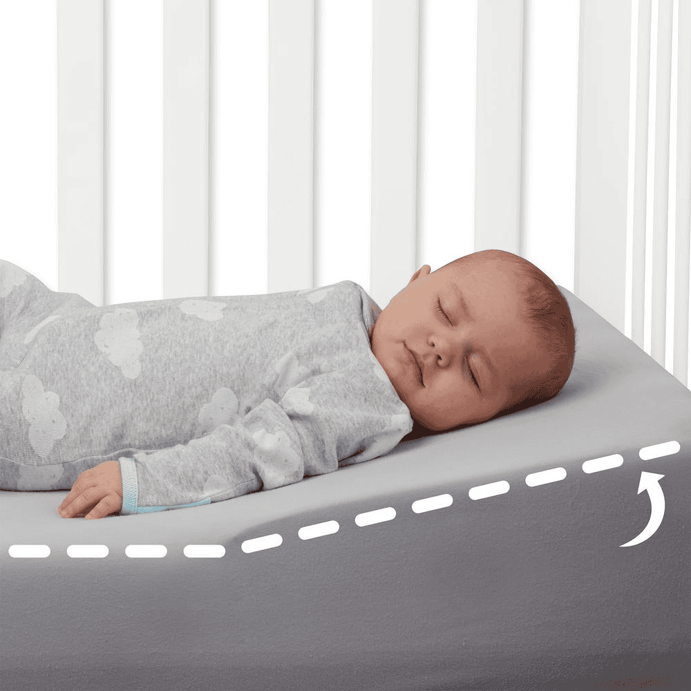 Oreiller universel pour bébé | Matelas de pente pour bébé contre le reflux et le nez bouché