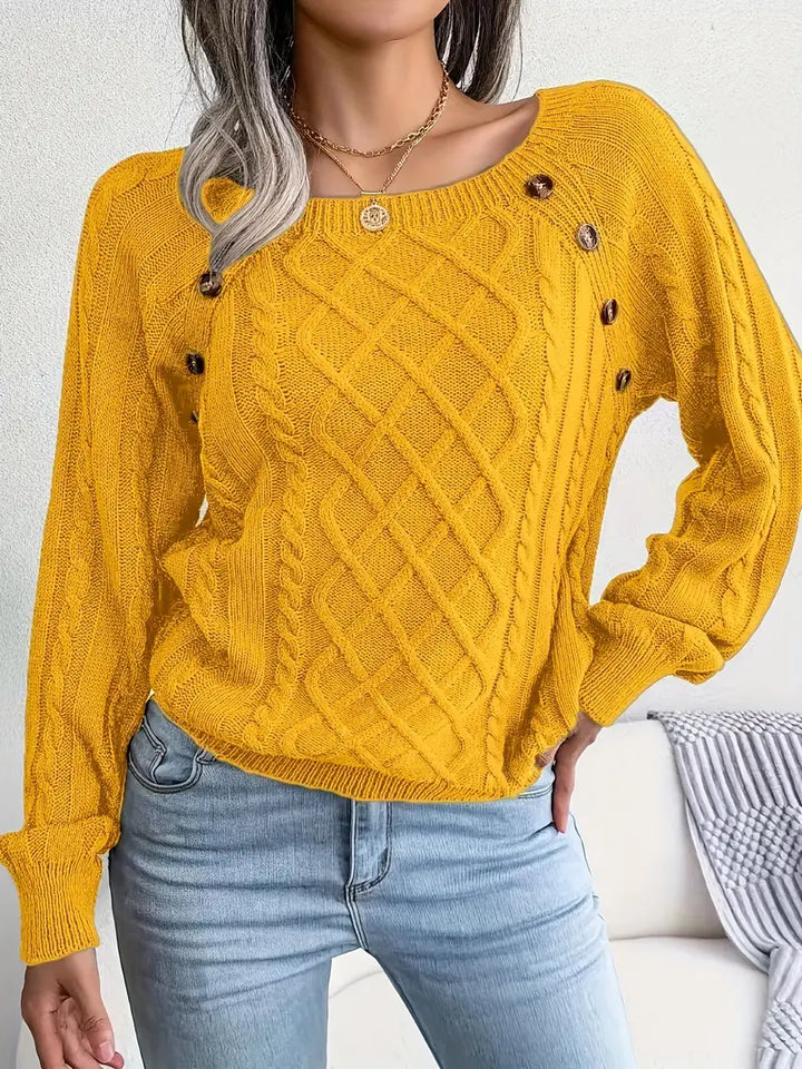 Aldara | Pull élégant pour femme, Polyvalent et confortable, Design raffiné pour une élégance au quotidien