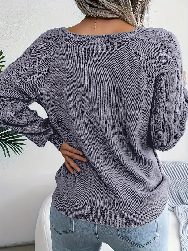 Aldara | Pull élégant pour femme, Polyvalent et confortable, Design raffiné pour une élégance au quotidien