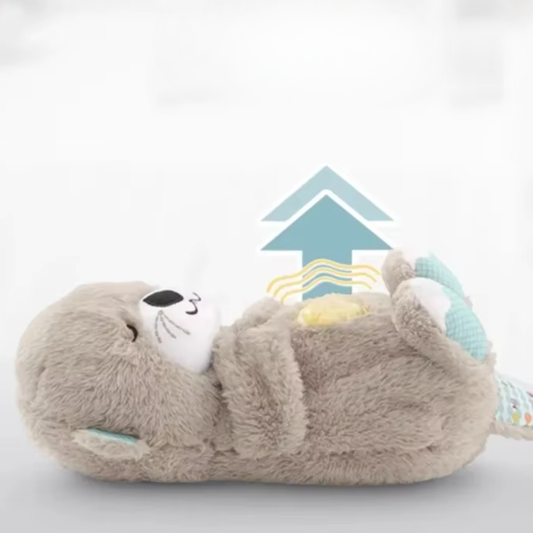 Peluche calmante com música e movimentos respiratórios | Companheiro de sono para crianças e adultos