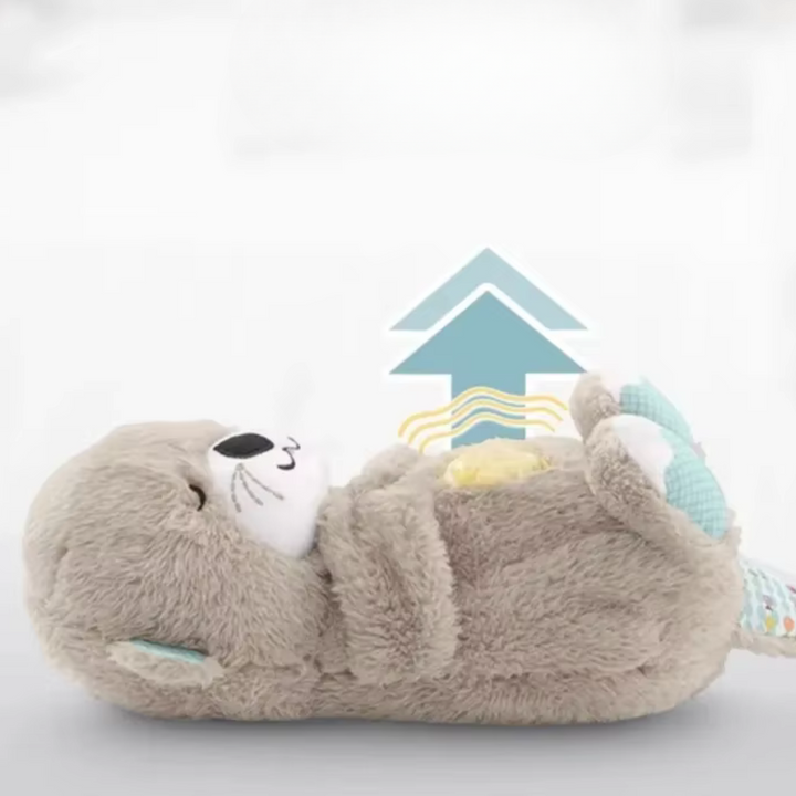Peluche calmante com música e movimentos respiratórios | Companheiro de sono para crianças e adultos