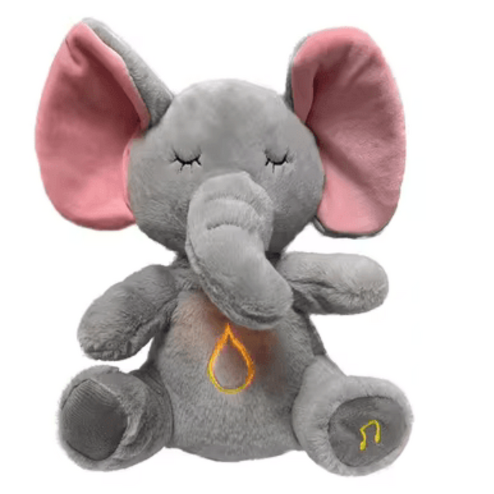 Peluche calmante com música e movimentos respiratórios | Companheiro de sono para crianças e adultos