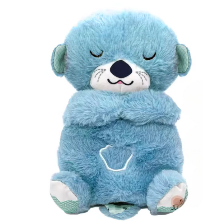 Peluche calmante com música e movimentos respiratórios | Companheiro de sono para crianças e adultos