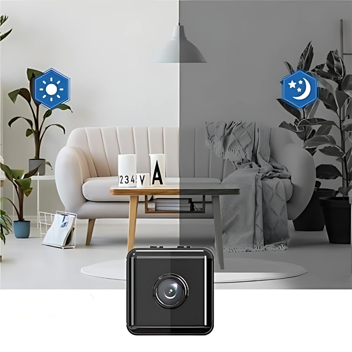Câmara de segurança HD sem fios | Vigilância WiFi interior e exterior