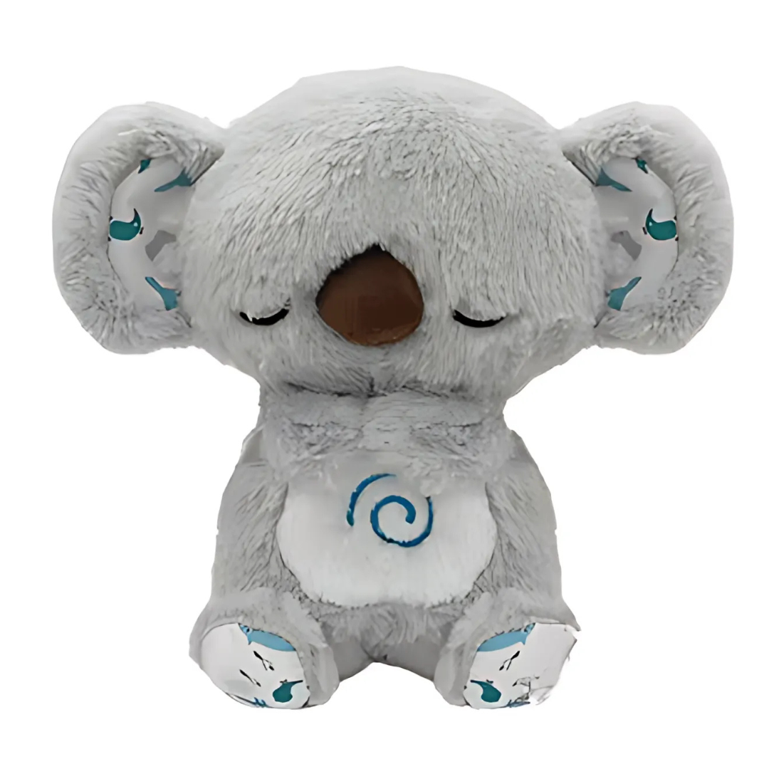 Peluche calmante com música e movimentos respiratórios | Companheiro de sono para crianças e adultos