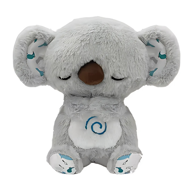 Peluche calmante com música e movimentos respiratórios | Companheiro de sono para crianças e adultos
