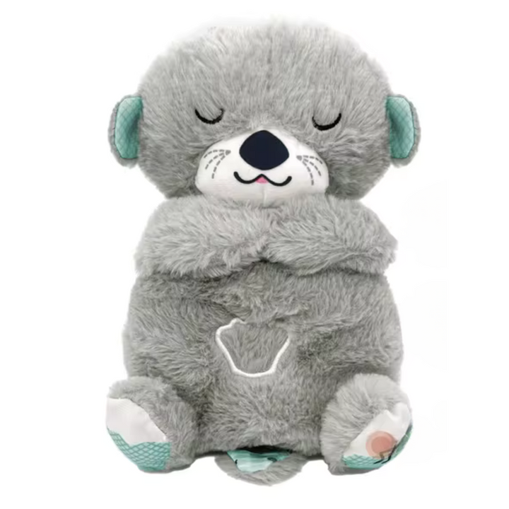 Peluche calmante com música e movimentos respiratórios | Companheiro de sono para crianças e adultos