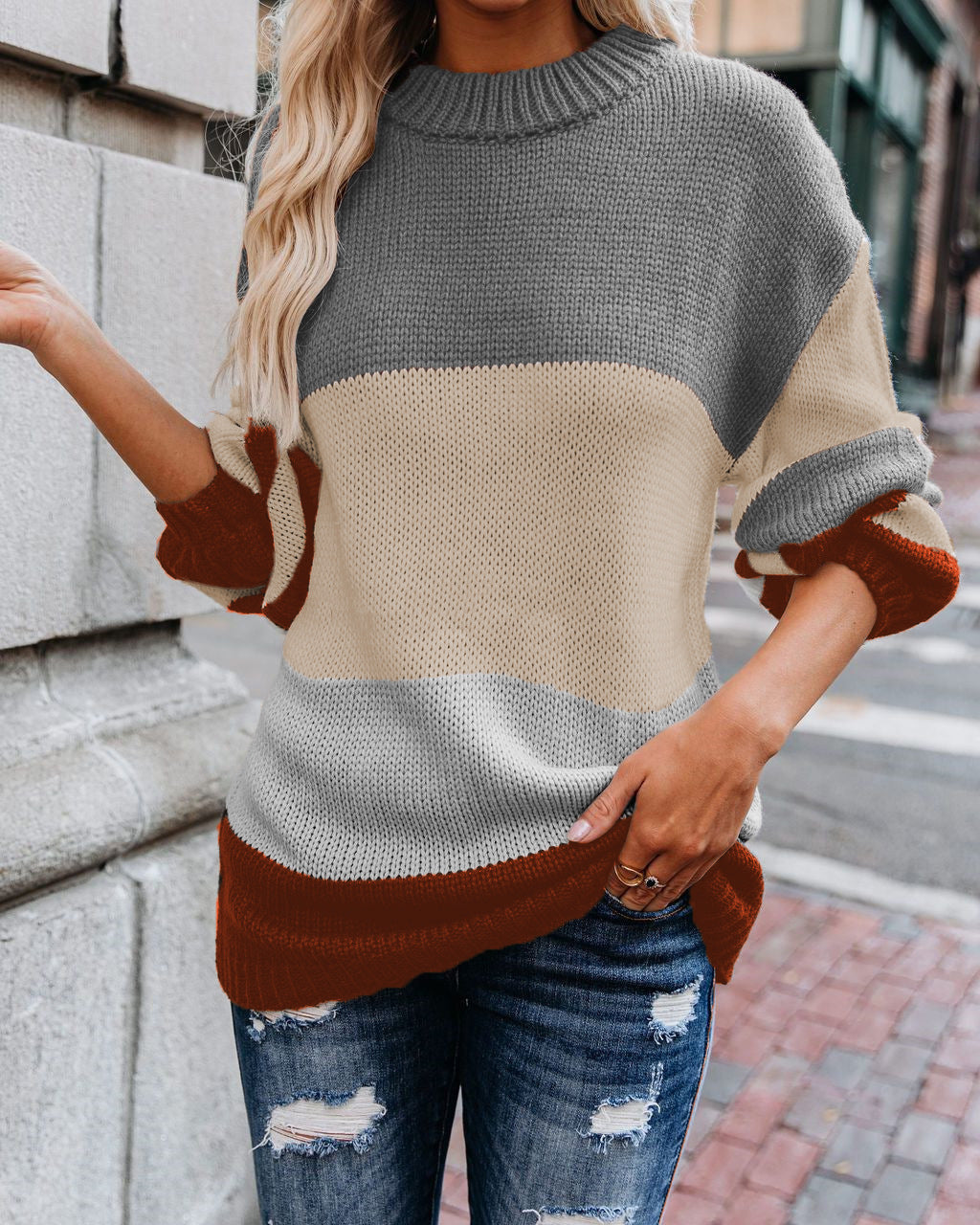 Aliona | Pull d'Hiver Classique et Confortable pour Femmes Élégance & Qualité
