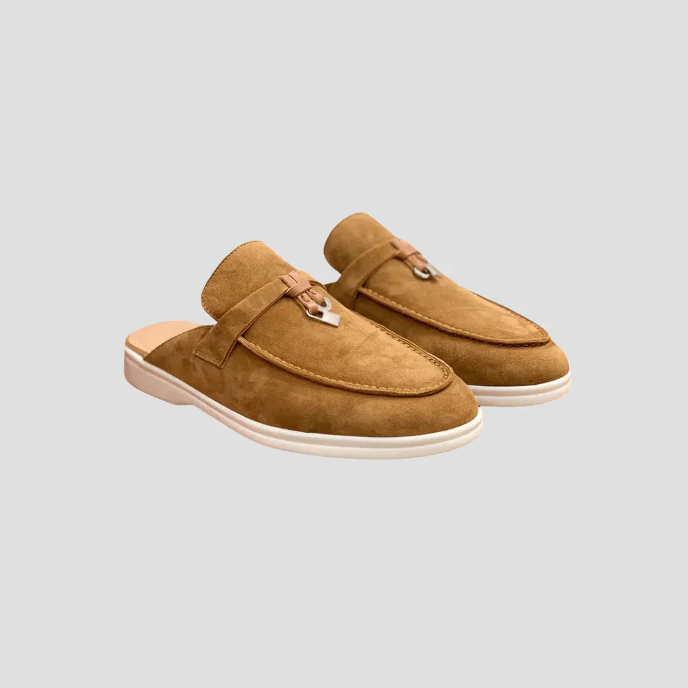 Albertina Mules en Suède pour Femme | Design Élégant & Chic Décontracté