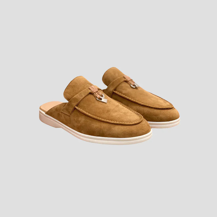 Albertina Mules en Suède pour Femme | Design Élégant & Chic Décontracté