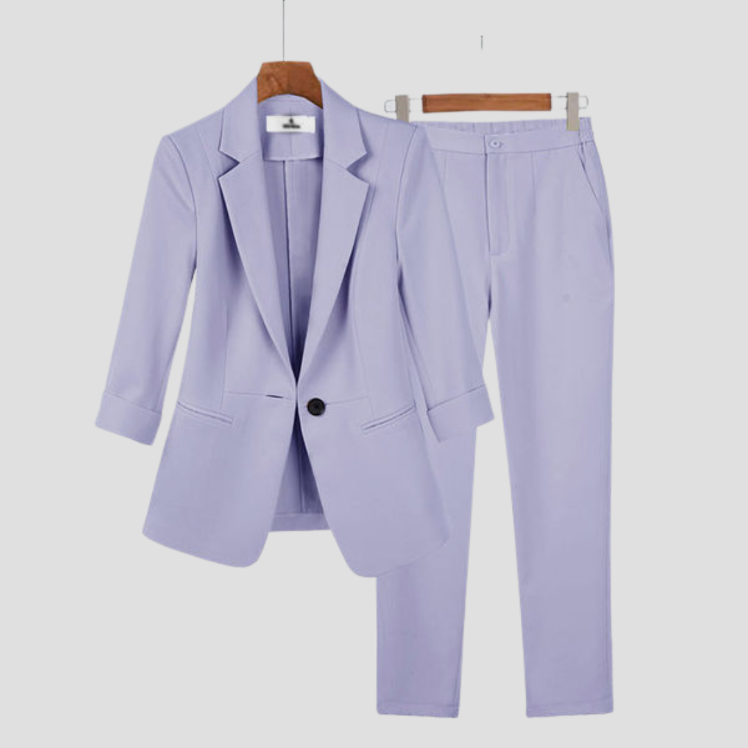 Odette | Ensemble Élégant Deux Pièces | Structure Chic & Confort Quotidien