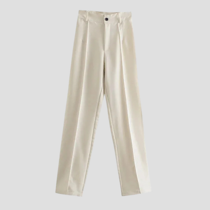 Béatrice Pantalon Taille Haute | Silhouette Épurée & Élégance Intemporelle